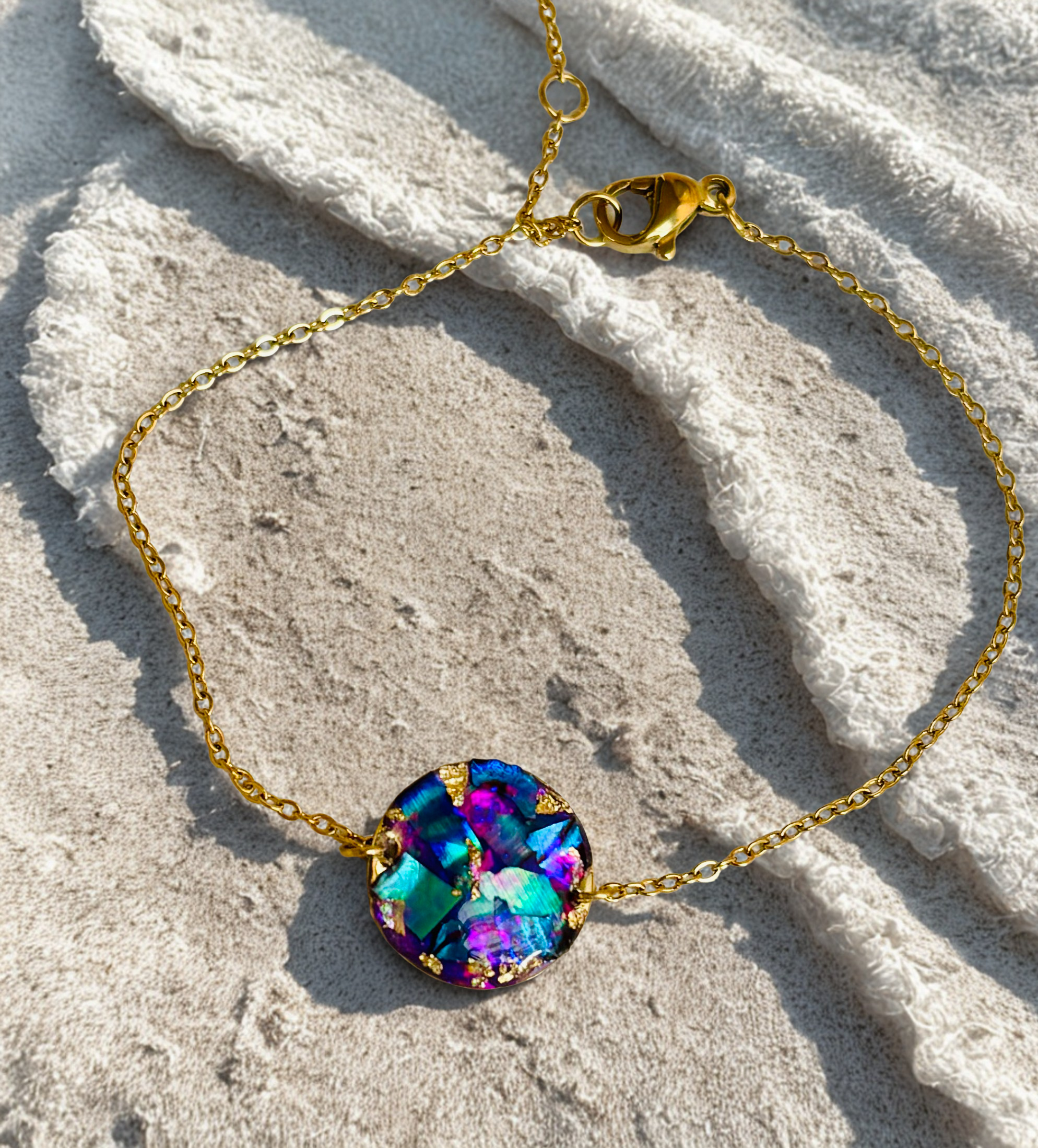 Moonlit Amethyst Bracelet