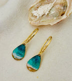 Tidal Embrace Teardrop Earrings