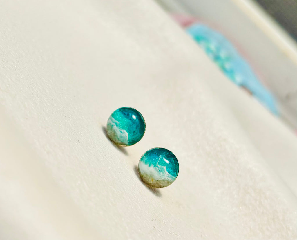 Tidal Embrace Studs