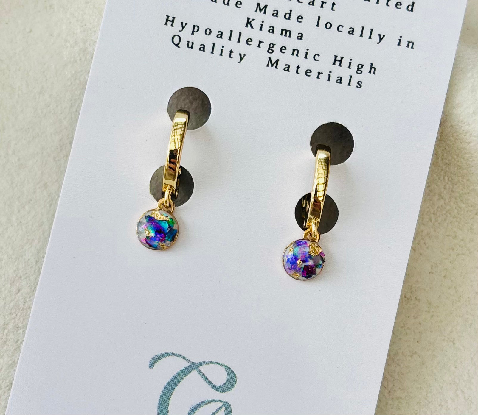 Mermaid Shimmer Huggie