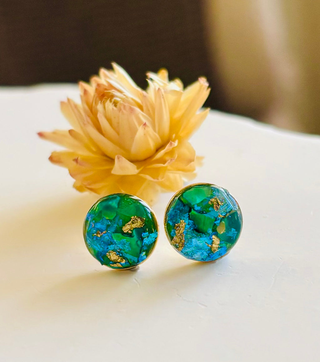 Ocean Aurora Studs