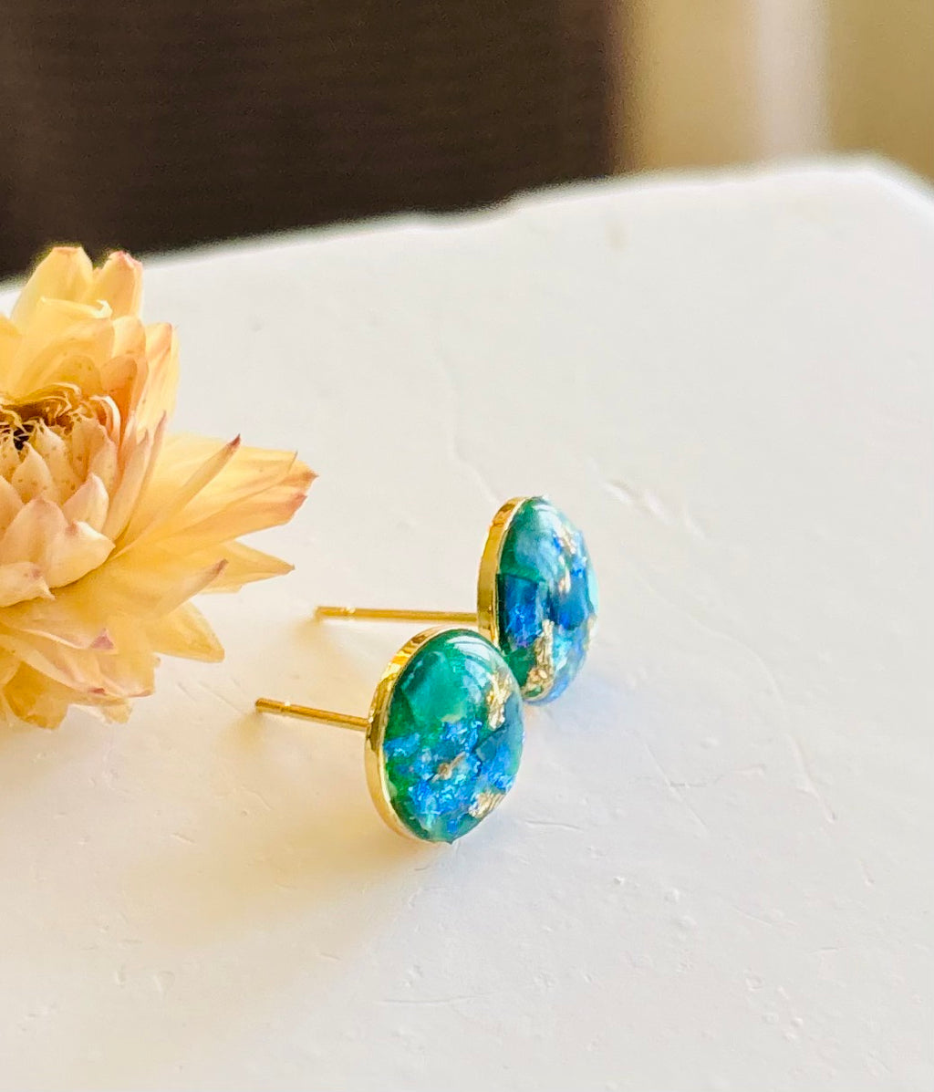 Ocean Aurora Studs